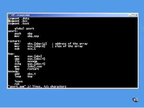 Assembly Language Training: Part 8 (2 of 6) - Aggregates (Addressing Array Members)