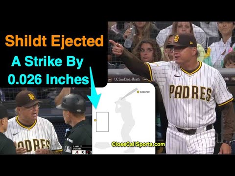 E97 - Mike Shildt Ejected After Nick Pivetta's Strike in Zone by 0.026 Inches Balled by Brian Walsh
