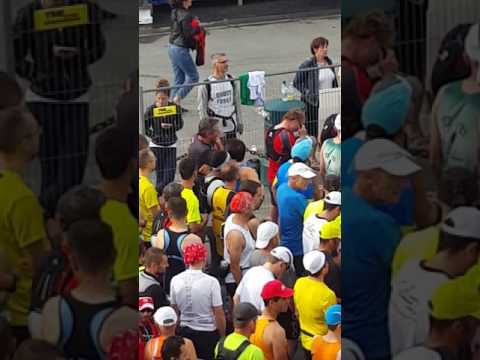 Départ marathon baie du Mont Saint-Michel 2017