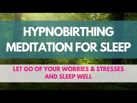 Let Go Of Your Worries And Stresses And Sleep Well - Hypnosis Meditation