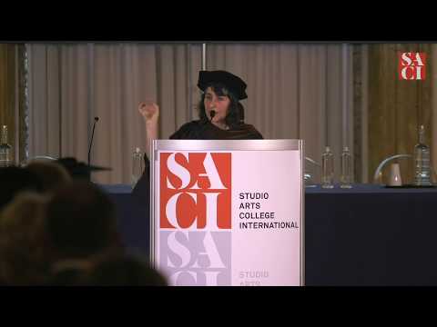 SACI 2018 MFA Commencement - Daria Filardo, Instructor MFA in Studio Art