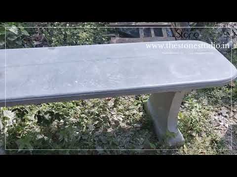Stone Garden Bench 5ft, www.thestonestudio.in