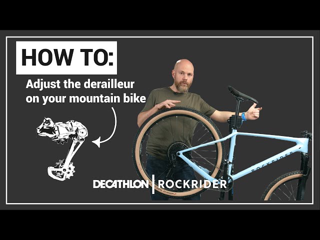 כיצד לכוון את מעביר ההילוכים של Shimano באופני הרים
