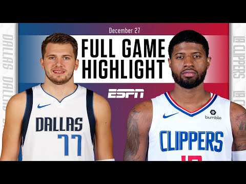 達拉斯獨行俠隊VS洛杉磯快艇隊 [全場比賽精華] | NBA on ESPN (Dallas Mavericks vs. LA Clippers [FULL GAME HIGHLIGHTS] | NBA on ESPN)