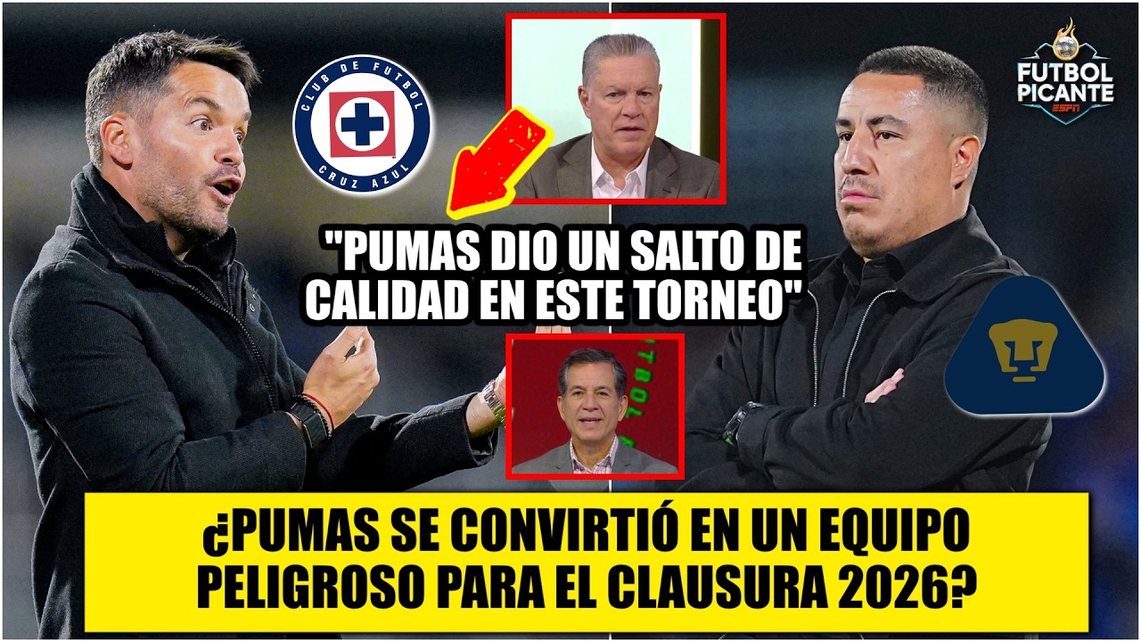 PUMAS EMPATÓ vs CRUZ AZUL, con sabor a VICTORIA. Equipo PELIGROSO para este torneo | Futbol Picante
