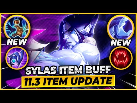 MASSIVE ITEM CHANGE FOR SYLAS PATCH 11.3 - League of Legends