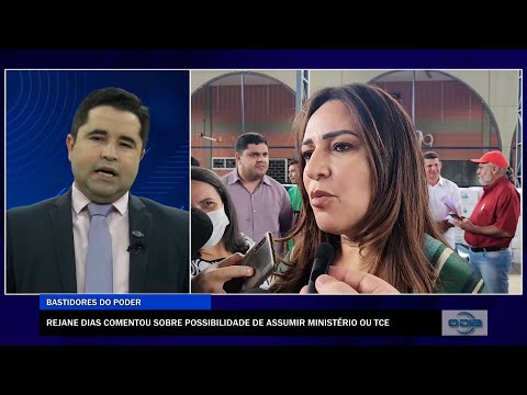 Rejane Dias comenta possibilidade de assumir Ministério ou TCE 21 12 2022