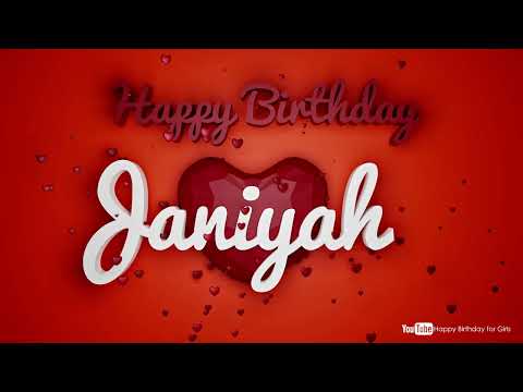 Janiyah #birthday #special #video #Janiyah #wishes