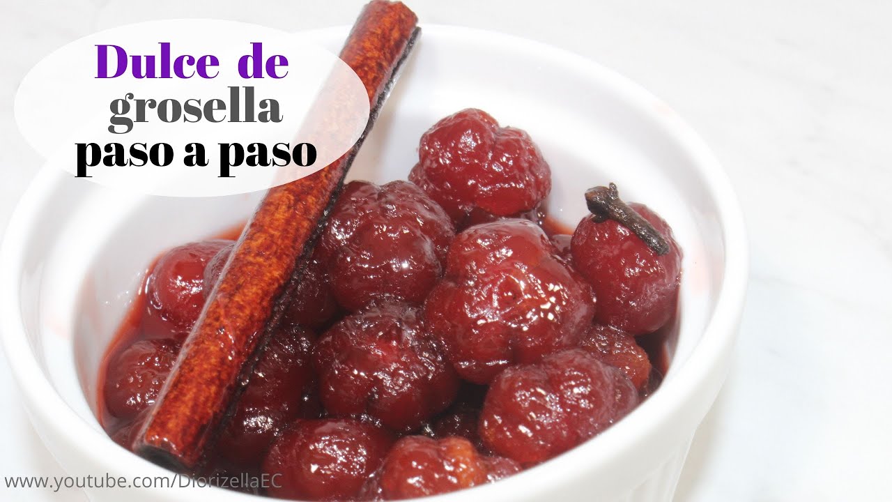 Dulce de Grosella Puertorriqueño a mi manera #dulcedecereza