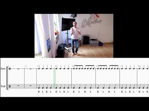 Training Rhythmus, Groove und Notenwerte Teil 1