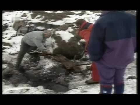 Gletschermumie Ötzi - Fund  in den Ötztaler Alpen und Austellung in Bozen 2001