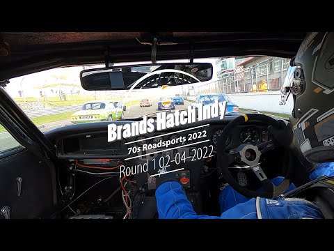 HSCC 70s Roadsports Brands Hatch Indy Race 1 2022