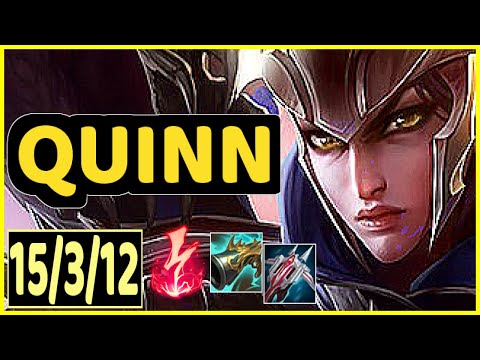 QUINN VS YASUO - 15/3/12 KDA MID GAMEPLAY
