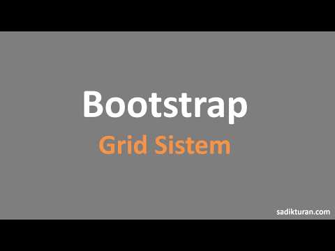 Bootstrap Grid Sistem Nedir ve Nasıl Kullanılır