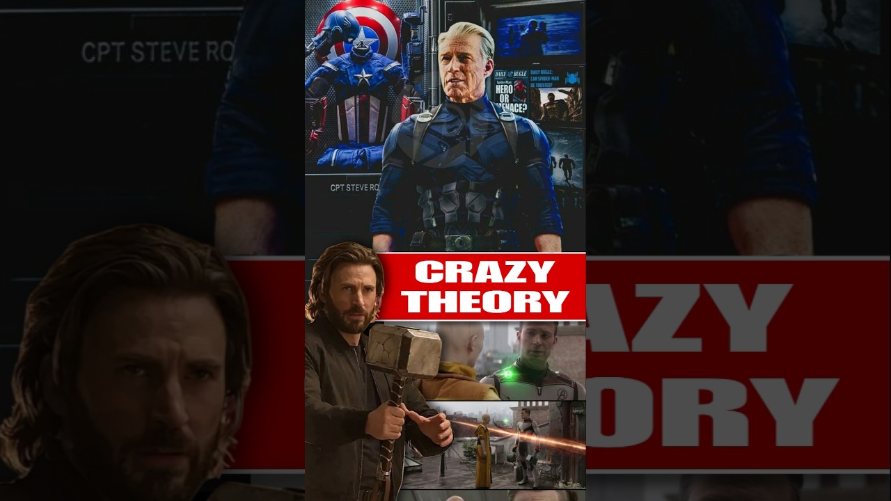 What If OLD STEVE ROGERS Was Actually LOKI? 🤯 | Avengers Endgame Theory #shorts