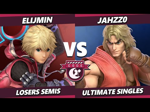 Code Crimson 3 LOSERS SEMIS - Elijmin (Shulk) Vs. Jahzz0 (Ken) Smash Ultimate - SSBU