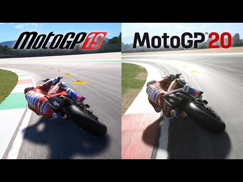 MotoGP19 vs MotoGP20 | Direct Comparison