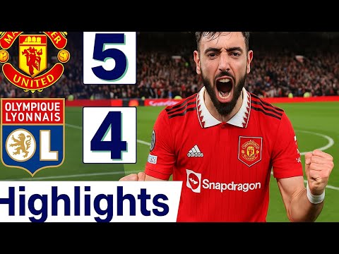 Manchester United 5-4 Lyon | Europa League 2024-25 Highlights & All Goals