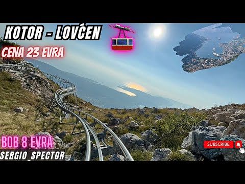 Kotor - Lovćen NOVA ŽIČARA (Cable Car Kotor) - cene, voznja Bobom, obilazak i razgledanje #cablecar