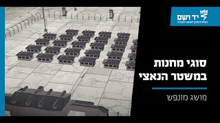 אילו סוגי מחנות הקימו הגרמנים בתקופת השואה? | סרטון אנימציה | יד ושם
