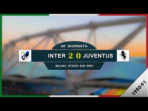 Serie A 1990-91, g24, Inter - Juventus
