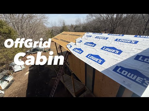 Building the Biggest OffGrid Cabin Ever ⬆️