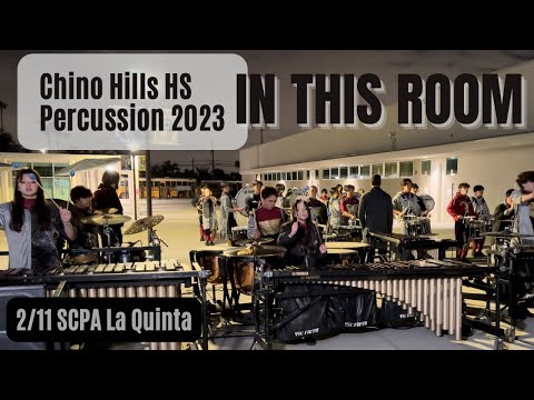 Chino Hills HS Percussion Ensemble 2023 - Opener - 2/11 SCPA La Quinta