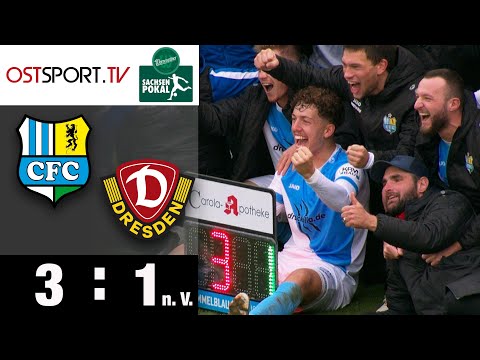 Performance of the Year! CFC beats Dynamo! Chemnitz vs. Dynamo Dresden | Saxony Cup