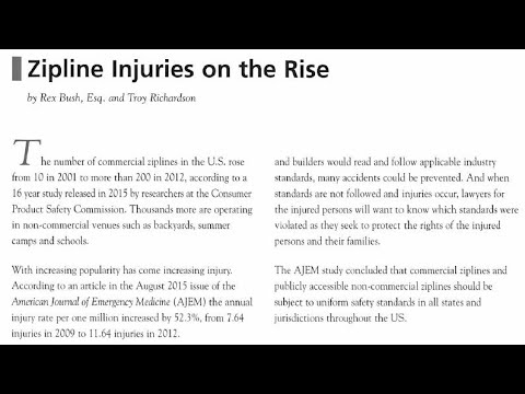 National News: Zipline Safety & Braking Systems