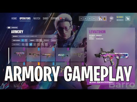*NEW* YEAR 8 Armory Gameplay - Rainbow Six Siege Concept (Solar Raid)