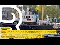 ?KIJK ROND op een van de oudste motorzeeslepers de Hudson uit DE TWEEDE WERELDOORLOG | Rijnmond