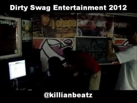 Dirty Swag Ent in the studio & backstage with Lil' Flip (April 2012)