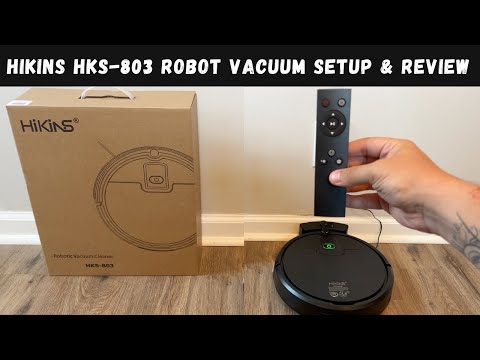 Hikins HKS-803 Robot Vacuum Setup & Review