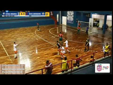 Futsal Miranda - MS x Nova Andradina - 2º Fase - Copa Morena 2021