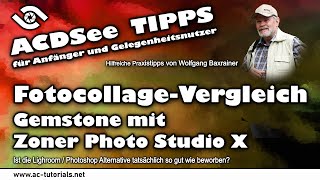 Fotcollage: Gemstone vs. Zoner Photo Studio X