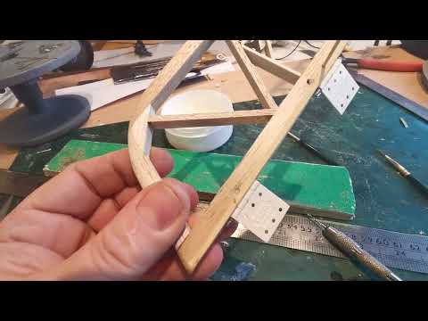 Flair SE5A build adding the hinges