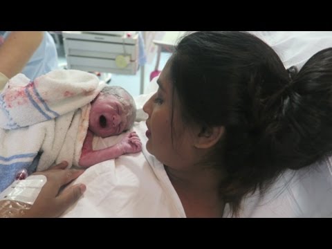 UNMEDICATED NATURAL LABOR & DELIVERY OF ISAAC | WITHOUT PAIN MEDICATION | BIRTH VLOG! Video