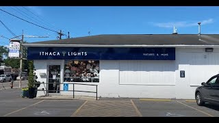 Ceiling Fans and Lighting at Ithaca Lights, Ithaca, New York