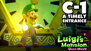 Luigi's Mansion Dark Moon - Old Clockworks - C-1 A Timely Entrance (Nintendo 3DS Walkthrough)
