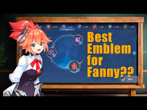 Emblem for Fanny in Actual Gameplay with COMMENTARY