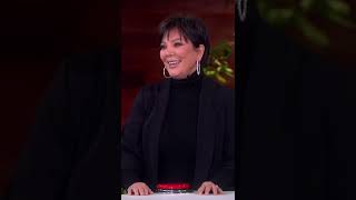 Kris Jenner and Ellen playing 5 seconds Rule. Qualities #krisjenner wants for a son-in-law