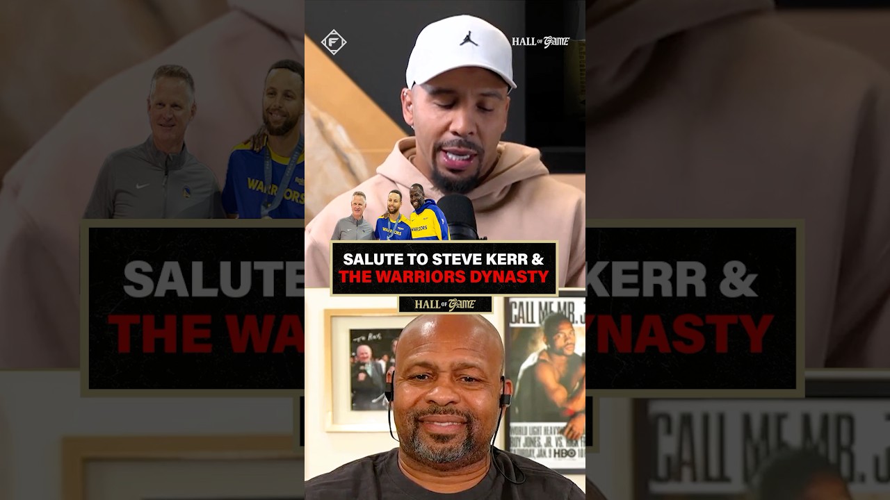 If this is it for Steve Kerr and his time with the Warriors… congratulations on a historic run 🐐🫡