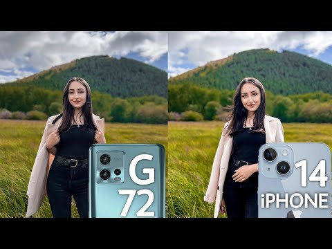 Motorola Moto G72 VS iPhone 14 Camera Test