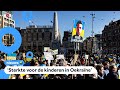 Over de hele wereld demonstraties tegen de oorlog