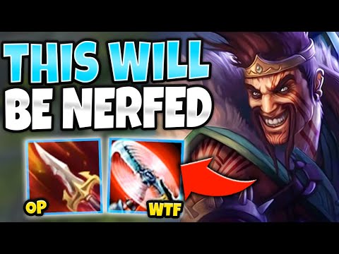 RIOT MESSED UP! SANGUINE BLADE DRAVEN MID IS STUPID OP - League of Legends