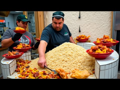 100 Kilo usbekischer Pilaw an einem Tag