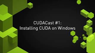 Installing CUDA Toolkit on Windows