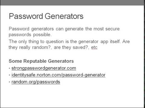 Learn Complete Wordpress Security Chapter 3 Safe and Secure Passwords