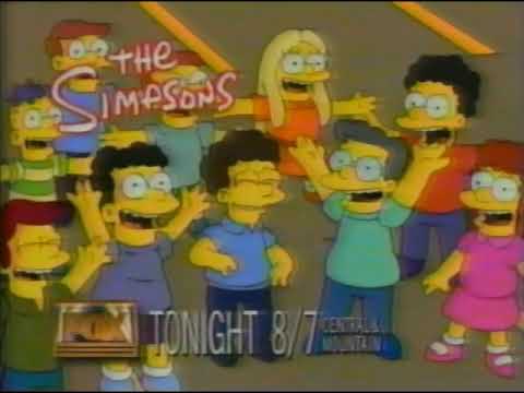 The Simpsons Fox Promo (1995): “Homie the Clown" (S06E15) (10 second) 2