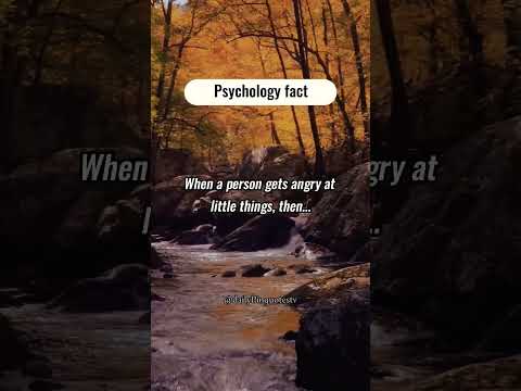 psychology facts about when person gets angry a little things...#shorts #youtubeshorts